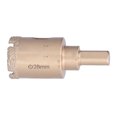 thumbnail image 3 of Hole Opener 28mm Brazed Drill Bit Cutter Tool for Glass Ceramic Marble Stone Drilling, 3 of 14