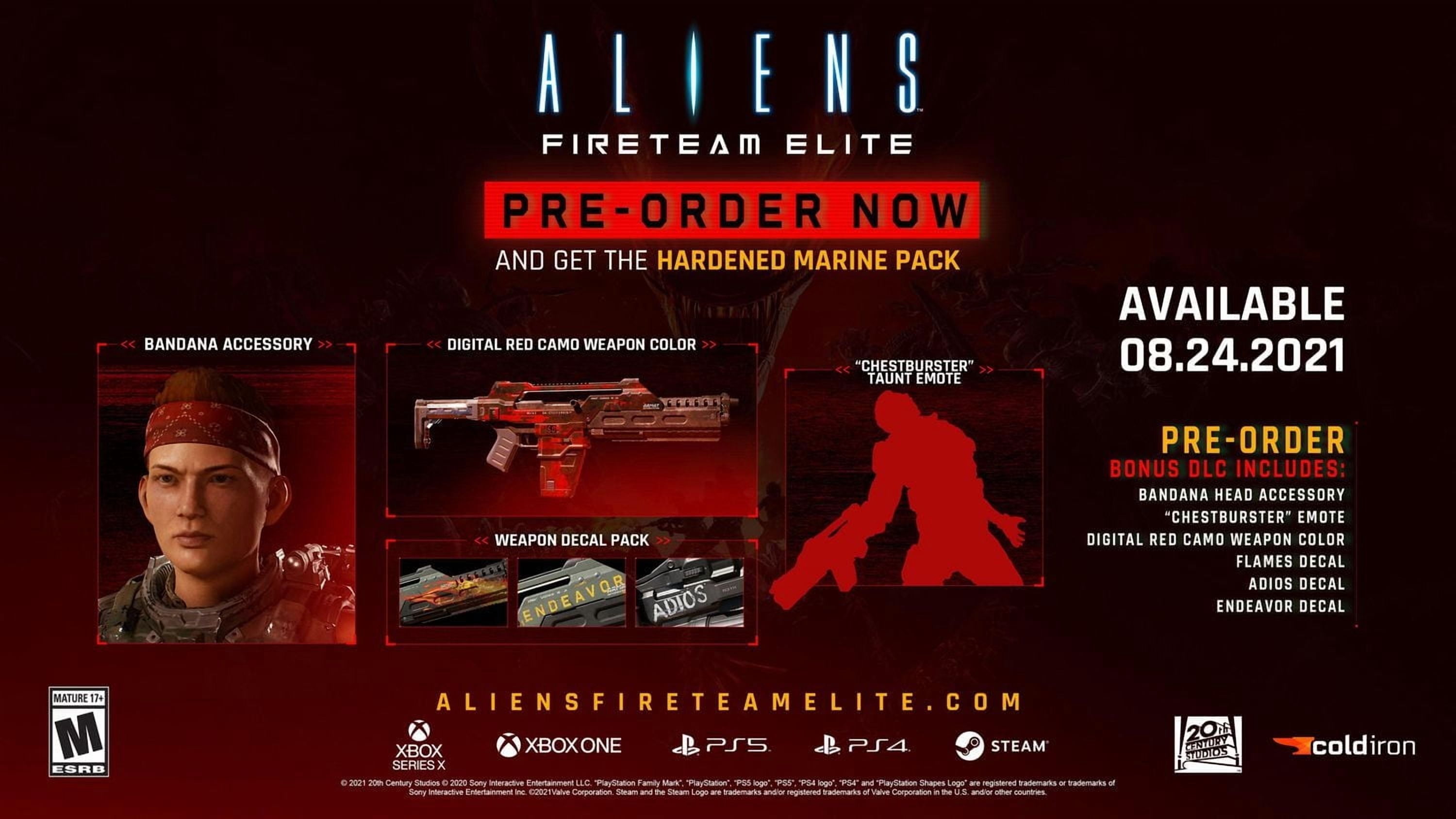 Jeu vidéo Aliens: Fireteam Elite pour (PS5)