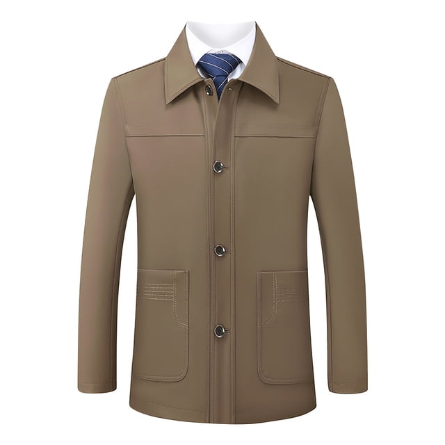 Mens Fashion Mens Leather Motorcycle Jackets Casual Coats