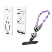 Type C To Type C 240W Charging Wearable Bracelet Design USB C Phone Crossbody Wireless Lanyard Portable Charger for Everyday Use