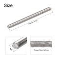 thumbnail image 3 of Unique Bargains M8 x 110mm 304 Stainless Steel Fully Threaded Rod Right Hand Threads 12 Pack, 3 of 4