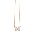 thumbnail image 1 of PVCS Collier Papillon Multicolore pour Femmes, Chaîne de Clavicule en Cristal avec Pendentif, 1 of 2