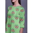 thumbnail image 3 of Bimba Tunique Droite à Manches 3/4, Hauts Imprimés, Kurta, Tenue d'Été pour Femmes, 3 of 6