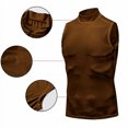 thumbnail image 3 of Gilet Ajusté de Sport Décontracté de Mode pour Homme, Uni, 3 of 5