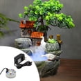 thumbnail image 3 of Dvkptbk Mist Maker Fogger Small Ultrasonics Fogs Machine Fountains Mistesr Fogger Water Garden Pond Foggers AirHumidifier with 12 LED Light Flashes, 3 of 4