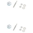 thumbnail image 4 of maskred Lightweight Hood Lock For Car Modification Security Sleek Multiple Sizes Electroplated silver DP16-25 2Set, 4 of 6