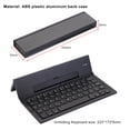 thumbnail image 2 of TFixol Portable Aluminum Alloy Folding Bluetooth Keyboard with Dual Device Connectivity and Energy-Saving Modes, 2 of 7