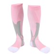 thumbnail image 1 of Tachiuwa Manchon de Bas Hauts de Compression Rose P-M, 1 of 9