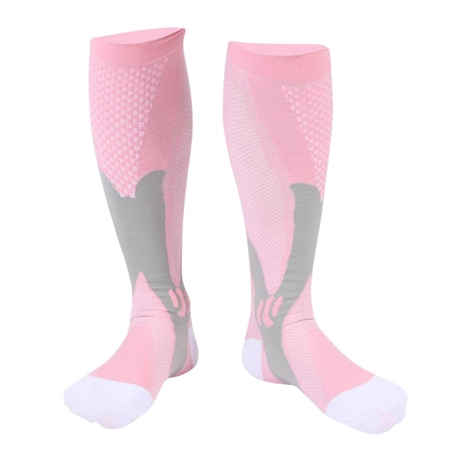 Tachiuwa Manchon de Bas Hauts de Compression Rose P-M
