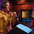 thumbnail image 2 of Gaming Keyboard Mechanical Gaming Keyboard Usb Wired Floating Keyboard,Ergonomic Water Mechanical Feeling Keyboard,-Slim Led Backlit Keyboard for Desktop,Compute Rgb Gaming Keyboard, 2 of 5