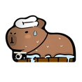 thumbnail image 2 of Siruishop Capybara Bath Rug Anti Slip Bath Mat Bath Tub Floor Carpet Corner Shower Mat A, 2 of 8
