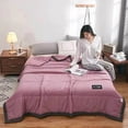 thumbnail image 2 of VogueV Queen-Size Cooling Comforter 170x200cm - Temperature-Regulating Bedding C, 2 of 8