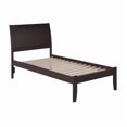 thumbnail image 2 of Lit Plateforme Simple en Bois Massif Portland, Couleur Espresso, 2 of 5