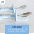 thumbnail image 3 of The First Years Bluey Toddler Silverware with Handle Guards - Ages 9 Months and up, 3 of 7