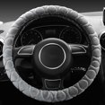 thumbnail image 4 of Yhmxh Car Accessories Motorcycle Accessories Car Steering Wheel Cover 38cm Universal Elastic Steering Wheel Cover Winter Steering Wheel Cover Car Warm Handle Cover Steering Wheel Cover, 4 of 6