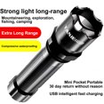 thumbnail image 1 of LJNYFDC Lampe de Poche d'Urgence Mini Lampe DEL Ultra Brillante Haute Luminosité Longue Distance d'Irradiation Format Compact Portable Étanche Usage d'Urgence, 1 of 5
