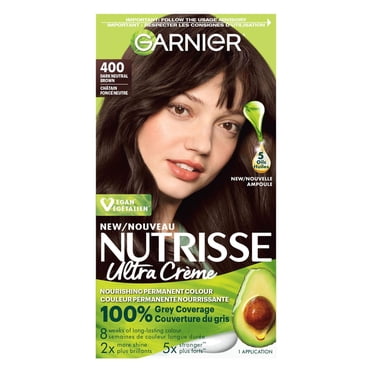Garnier Nutrisse Ultra Crème, Permanent Hair Dye, Long-Lasting,1 unit
