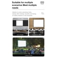 thumbnail image 4 of Écran de Projecteur 150 Pouces 4:3 HD 4K Pliable Portable Double Face Projection Anti-Froissement Écran de Film, 4 of 8