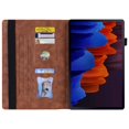 thumbnail image 3 of For Samsung Galaxy Tab S9 S8 S7 Plus FE Ultra Case PU Leather Business Tablet for Galaxy Tab S9 S8 S7 FE Plus Ultra Book Cover Green Galaxy Tab S9 Ultra, 3 of 6