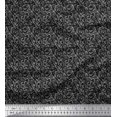 thumbnail image 1 of Soimoi Polyester Crepe Fabric Guitar,Piano & Saxophone Musical Instrument Print Sewing Fabric Yard 42 Inch Wide, 1 of 3