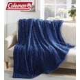 thumbnail image 1 of Coleman Certified Oversized Sherpa Blanket, 1 of 3