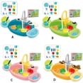 thumbnail image 4 of ziyahi Electric Sink And Water Play Toys Simulated Kitchen Sink For Educational Fun Reliable And Safe green, 4 of 6