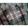 thumbnail image 4 of oneOone Silk Tabby Fabric Madras Check Print Sewing Fabric BTY 42 Inch Wide, 4 of 4
