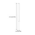 thumbnail image 4 of Shisuyan Book Clips Music Sheet Fixing Clips Transparent Acrylic 1 Pair 8.5x0.6in, 4 of 8