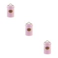 thumbnail image 2 of Wweixi Transparent Tea Jars For Storing And Displaying Favorite Tea Leaves Food Grade Metal Kitchen Storage Jars Jars Kitchen Pink coffee 3Set, 2 of 6