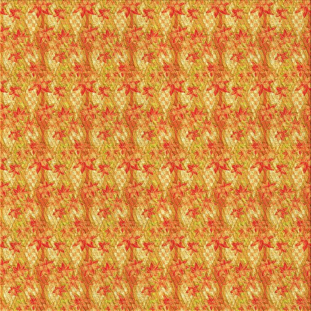 Ahgly Company Tapis d'Intérieur Lavable à la Machine, Carré, Transitionnel, Orange Rouge Orange, Tapis de Zone, 5 Pieds Carré