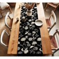 thumbnail image 2 of Vargottam Eco-Friendly Cotton Twill Table Runner by Vargottam - Handcrafted Floral Pattern- 14" Wide Washable Table Runner for Kitchen, Living Room & Events - 108" inch Long, 2 of 6