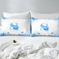 thumbnail image 4 of Erosebridal Letter Bed Sheets Set Queen Size For Teens,Rose Flower Bedding Queen Size,Butterfly Room Decorative,Ultra Soft,4 Pieces, 4 of 7