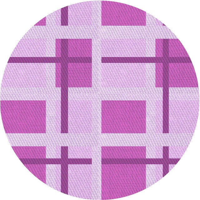 Ahgly Tapis d'Intérieur Lavable en Machine Carré Transitionnel Fleur Rose, 3 Pieds Carré