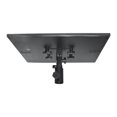 thumbnail image 1 of lionlar Support de Projecteur Angle Réglable Support de Haut-Parleur Noir pour Scène Bureau Studio Diamètre du Tube 35 mm, 1 of 9
