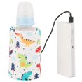 thumbnail image 1 of Qiilu USB Baby Bottle Warmer Portable Milk Travel Heater Storage Cover Insulation Thermostat , Milk Bottle Heater Cover,Baby Bottle Warmer Cover, 1 of 5