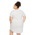 thumbnail image 3 of George Women's Plus Crew Neckline Nightshirt, 3 of 6