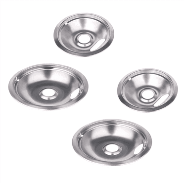 Round Stove Top Drip Tray Stove Cover Gas Stove Cover Kitchen Utensils Stove Parts,2 x 6 inches Gas stove cover 2 x 8 inches Gas stove cover