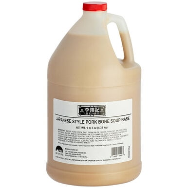 Lee Kum Kee Japanese-Style Pork Bone Soup Base, 9.5 lb – Rich Umami Broth Base for Ramen, Soups & Stir-Ins
