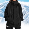 thumbnail image 2 of Timegard Womens Plus Size Tops Zipper Lightweight Windproof Hiking Outdoor Rain Jacket with Pockets, 2 of 9