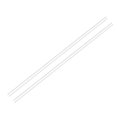 thumbnail image 5 of Unique Bargains 2pcs Clear Rigid PVC Pipe 3/8'(9mm) ID x 1.3ft 0.02' Wall Round Tube Tubing, 5 of 5