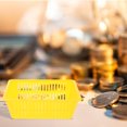 thumbnail image 2 of Miangastore Coin Collection Baskets Yellow Plastic 12Pcs 6.3X4.3X2.2in, 2 of 9