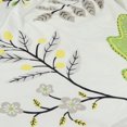 thumbnail image 4 of Housse de Bureau Housse Universelle Extensible pour Siège, Blanc-Feuilles 1, 4 of 5