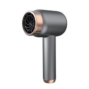 Wireless Charging Hair Dryer for Home Use, High-speed Negative Ion Blow Dryer, High-power Bladeless Hair Drying, Multi-speed Adjustable, Constant Temperature Protection