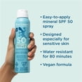 thumbnail image 3 of Blue Lizard Sensitive Mineral Sunscreen Spray, SPF 50, 3 of 15