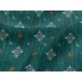 thumbnail image 4 of oneOone Viscose Jersey Fabric Check Kasuri Printed Fabric 1 Yard 60 Inch Wide, 4 of 5