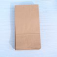 thumbnail image 4 of 100pcs Kraft Paper Food Pouch Square Bottom Packaging Bag Practical Paper Container Takeaway Packing Bag for Shop Restaurant (27x15x9cm), 4 of 9