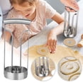 thumbnail image 1 of Stainless Steel Nonstick Donut Maker Mold Kitchen Baking Tool for Homemade Donuts, 1 of 7