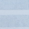 thumbnail image 2 of Mainstays Basics 8pk Washcloth Set, Light Blue, 2 of 5