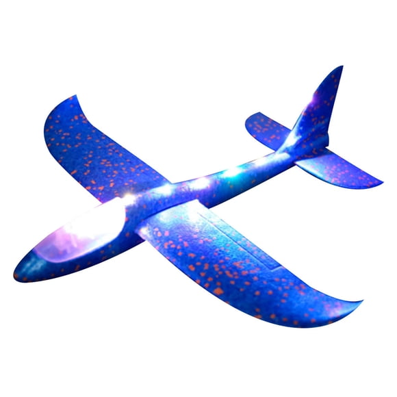 Meitianfacai Foam Airplanes for Kids Toddler 19" Foam Glider Stunt Airplane Toy for 3+ Year Old Model Airplanes Kits Aircraft Hand Throwing Planes Flying Aeroplane Birthday Party Favor Gift