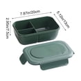 thumbnail image 3 of XYAIYT Microwaveable Silicone Lunch Box with Compartments for Meal Prep Sturdy and Eco Friendly Containers for Adults and Dishwasher Safe Food Storage Solution, 3 of 6